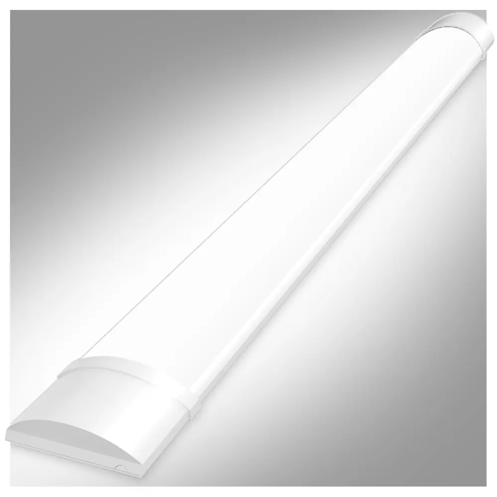 3000/4500/6500K Daylight LED Batten Light, Led Tube Lights with Easy Installation, Garage Lighting for Kitchen, Office and Garage