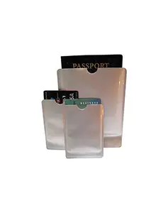 RFID sleeves for Passport, ID and credit cards. Anti Electronic Theft