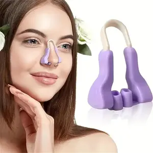 Silicone Nose Shaping Tool Set, 3 Pieces/nose Bridge Corrector, Pain-Free Nasal Lift, Women's Skincare Tool, No-Pain Nose Surgery Aid
