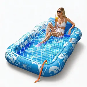 ARVIX XL Inflatable Pool Float for Adults – 85” Extra-Large Lounger with Comfort Pillow, Built-In Pool Floor, Perfect for Swimming, Sunbathing, Relaxing, and Outdoor Pool Fun Mother’s Day Gift |#Summervibe