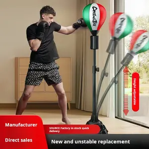 “Boxing Speed Ball Stress Relief Toy for Adults and Children, Home Fitness Equipment, Punching Bag, Standing Sandbag, and Sparring.”