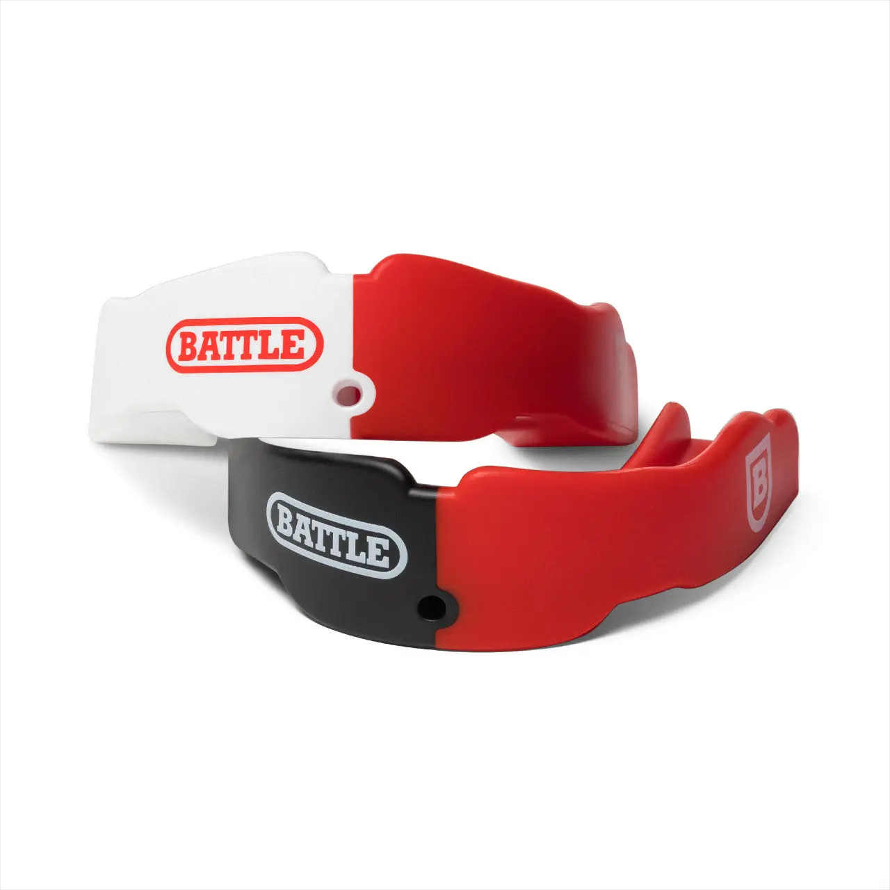 American Football Mouth Guard (2-Pack) - Football Accessories with Easy-Clip Removable Strap, Essential Gear for Adult and Youth Ball Sports Enthusiasts, Reboil To Refit