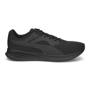 PUMA Mens Transport Running Sneakers Shoes - Black