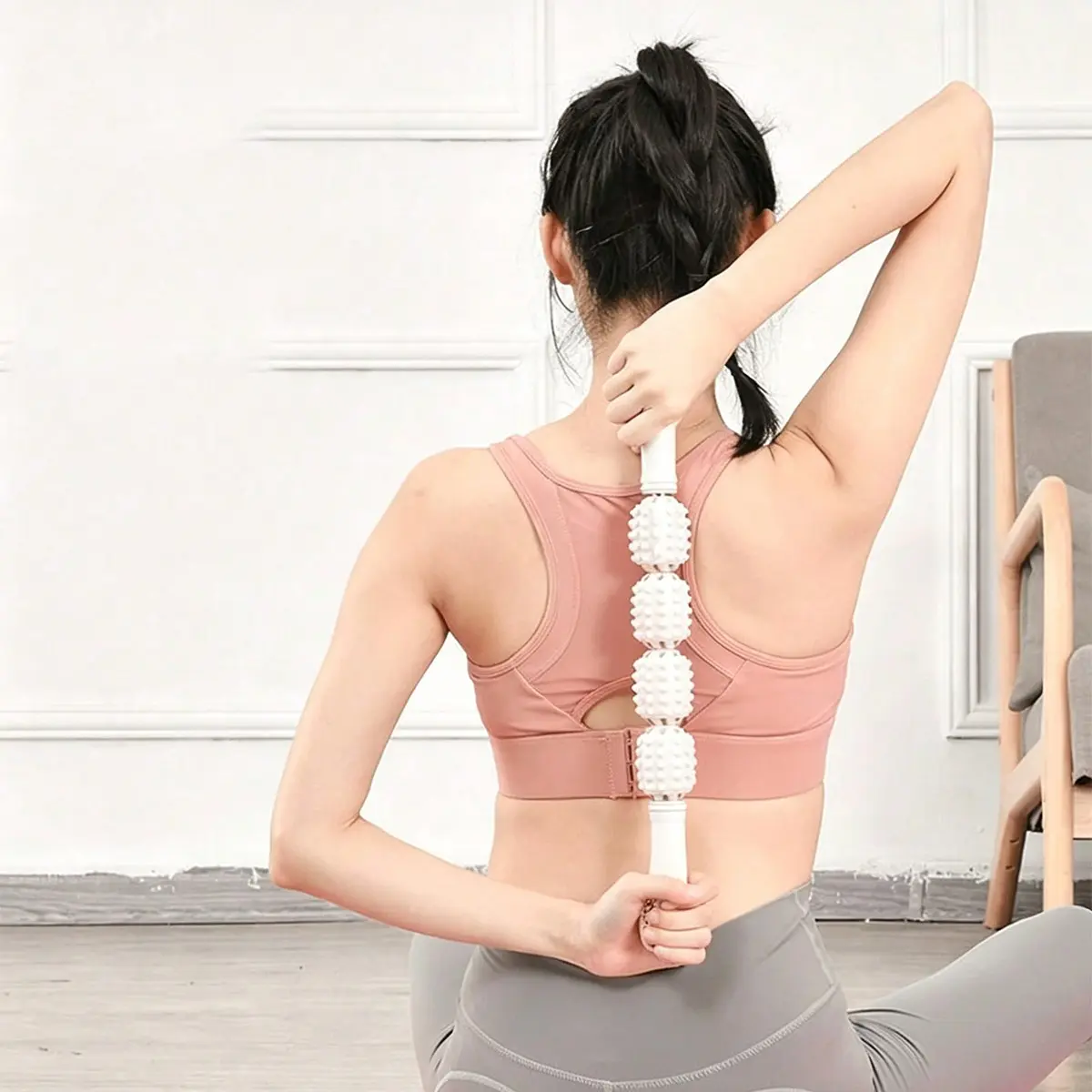 Fascia Muscle Massager, Peel Massage Tool, Relieves Muscle Pain, Neck, Leg, Back, Body Massage, Deep Tissue Massage Stick, Muscle Roller Stick
