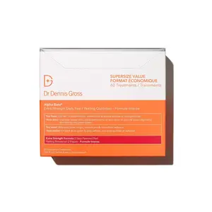 Dr. Dennis Gross Alpha Beta Extra Strength Daily Peel 60 Pack Facial Peeling Pads AHA BHA Smoothing Glycolic Acid Intensive Treatment