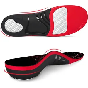 High Arch Support Insoles for Plantar Fasciitis Relief Orthotic Inserts Men Women All Day Comfort for Work Boots Running Shoes and Flat Feet
