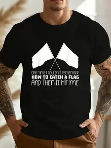 Graphic Tee for Marching Band Color Guard with Flag Twirling - Funny Casual Top for Men And Women
