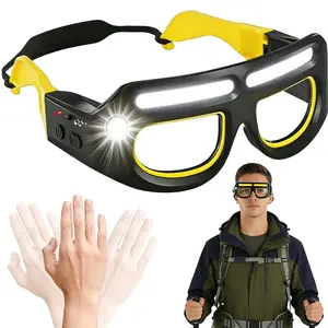 Rechargeable Headlamp with Motion Sensor | 6-Mode LED Light for Adults, Perfect Portable Outdoor Headlamp for Fishing, Hiking, Camping & Night Activities. Essential Camping Gear & Flashlight.