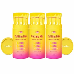 3 Pack LeeFar Cutting Drink Mix – | LB Strawberry Açaí Flavor – | (30 Servings)
