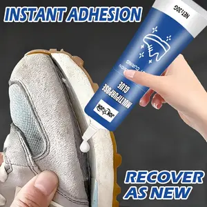 Strong Shoe Repair Glue, Fast Drying Adhesive, Quick-Dry High-Temperature Resistant Adhesive, Durable Easy to Use for Sports Shoes, Boots, and Projects