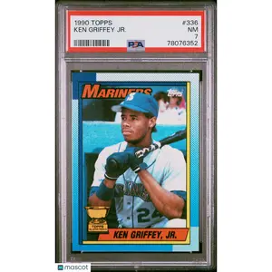 1990 Topps Ken Griffey JR. #336 PSA 7