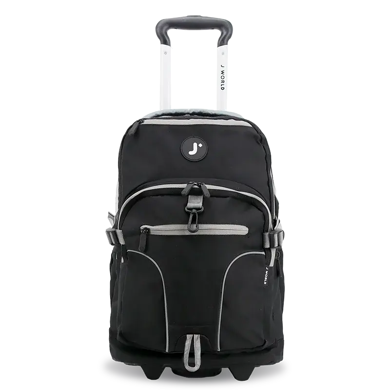 Lunar Multi-Purpose Laptop Rolling Backpack (19.5 Inch) in Black