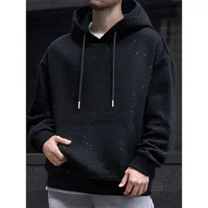 Lightweight Starry Casual Hoodie - Charming Starry Pattern, Comfortable Lightweight Fabric, Versatile for Everyday Wear