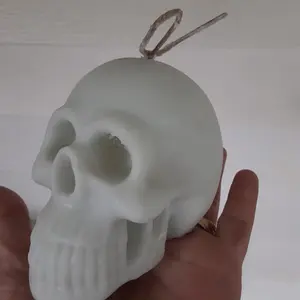 Skull Head Candle .5lb - Spooky Aroma for Halloween Decor