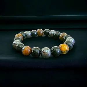 Tiger Eye Triple Protection Bracelet Unisex Natural Stones Courage Energy Protection for Adults & Youth Spiritual Growth & Protection