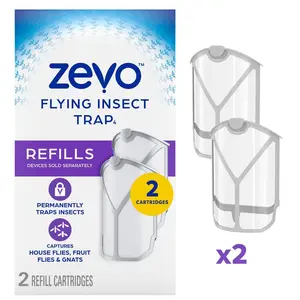 Indoor Flying Insect Trap Refill Cartridges (2 Refill Cartridges)