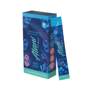 Alani Nu Energy Stick Packets - Breezeberry Flavor, 10 Sticks Per Pack - Sports & Energy Drink - Beverage