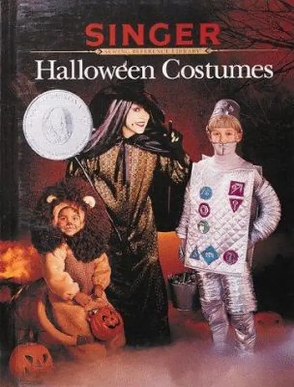 Used Hard Cover Book - Halloween Costumes (Singer Sewing Reference Library) - English, Good for Clothes, Cosplay, Gowns