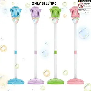 Automatic Bubble Machine, 47 Inches Tall, Adjustable Height Stand, Party Toy, Outdoor Garden, Holiday Gift, Includes 100ML Bubble Solution