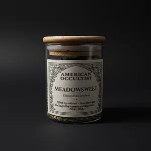 Meadowsweet Ritual Herb Jar — Filipendula ulmaria