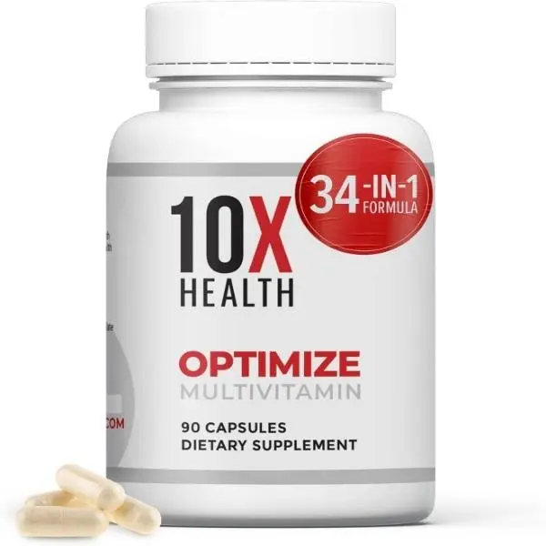 Optimize Methylated Multivitamin – 34-in-1 Advanced Daily Formula (MTHFR Support)