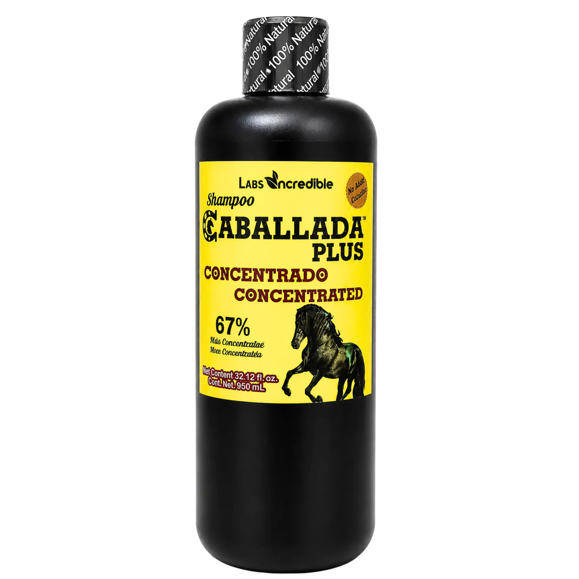 LABS Caballada Plus Shampoo for Hair Growth & Strengthening(32oz)- with Jojoba Oil & Horsetail Extract