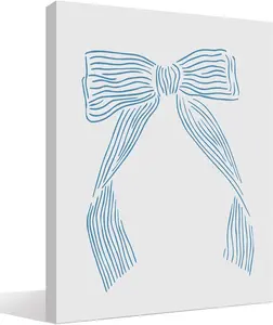 Bow Decor,Bow Room Decor,Coastal Granddaughter Aesthetic,Coastal Granddaughter Hair Bow Decor,Bowknot Bow Decor Poster,Retro Wall Art,Trendy Wall Art SHJY-00562