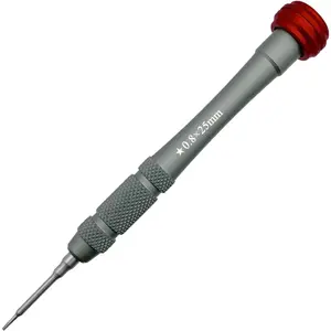 P2 Pentalobe  for Mobile Phone,  5 Point -shape Precision  0.8mm P2 TS1 PL1 with , S2 Steel Tip, Rotable Top,Anti-slip Grip