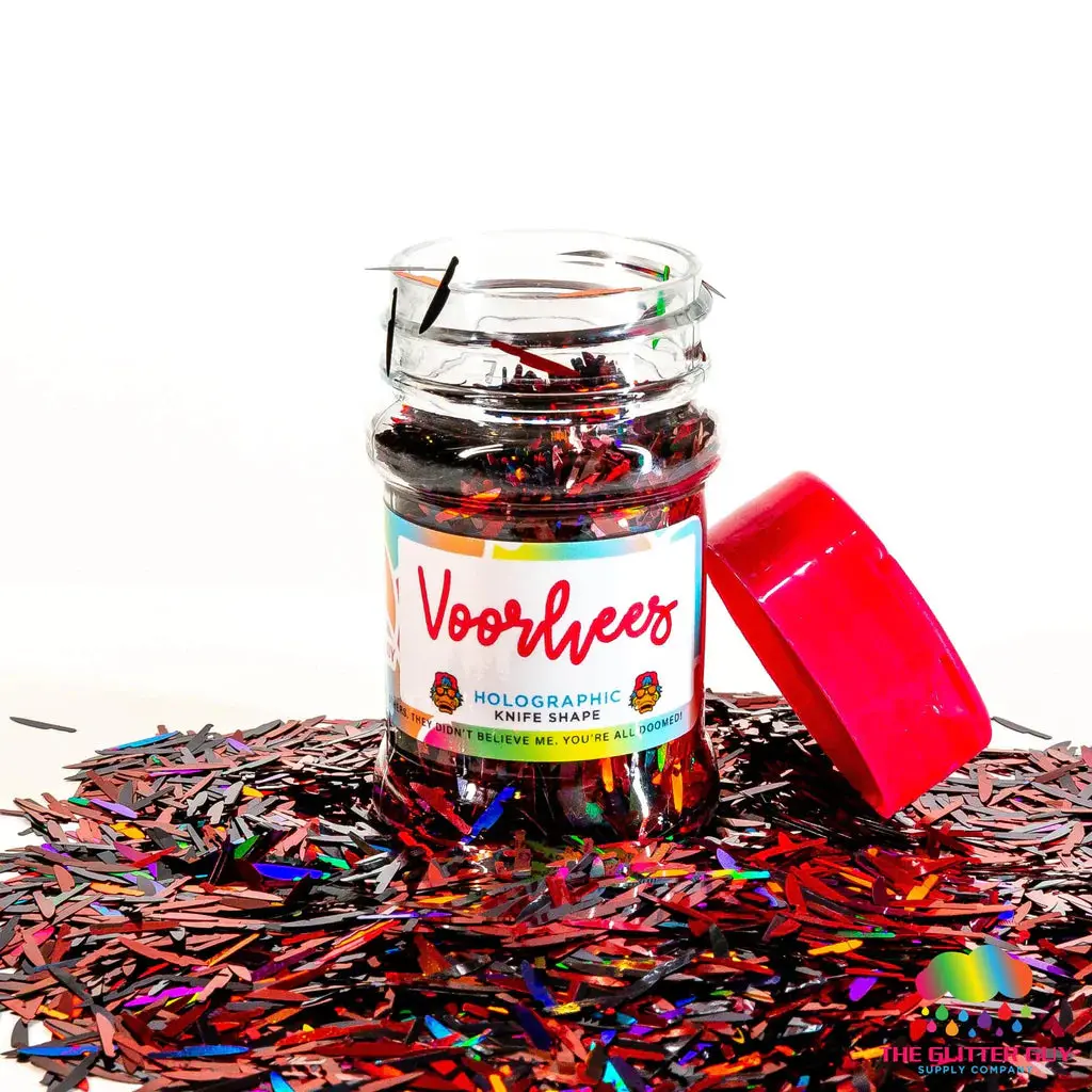 Voohees - The Glitter Guy Shape Nail Art Glitter, Decorative Accessory for Beauty & Personal Care