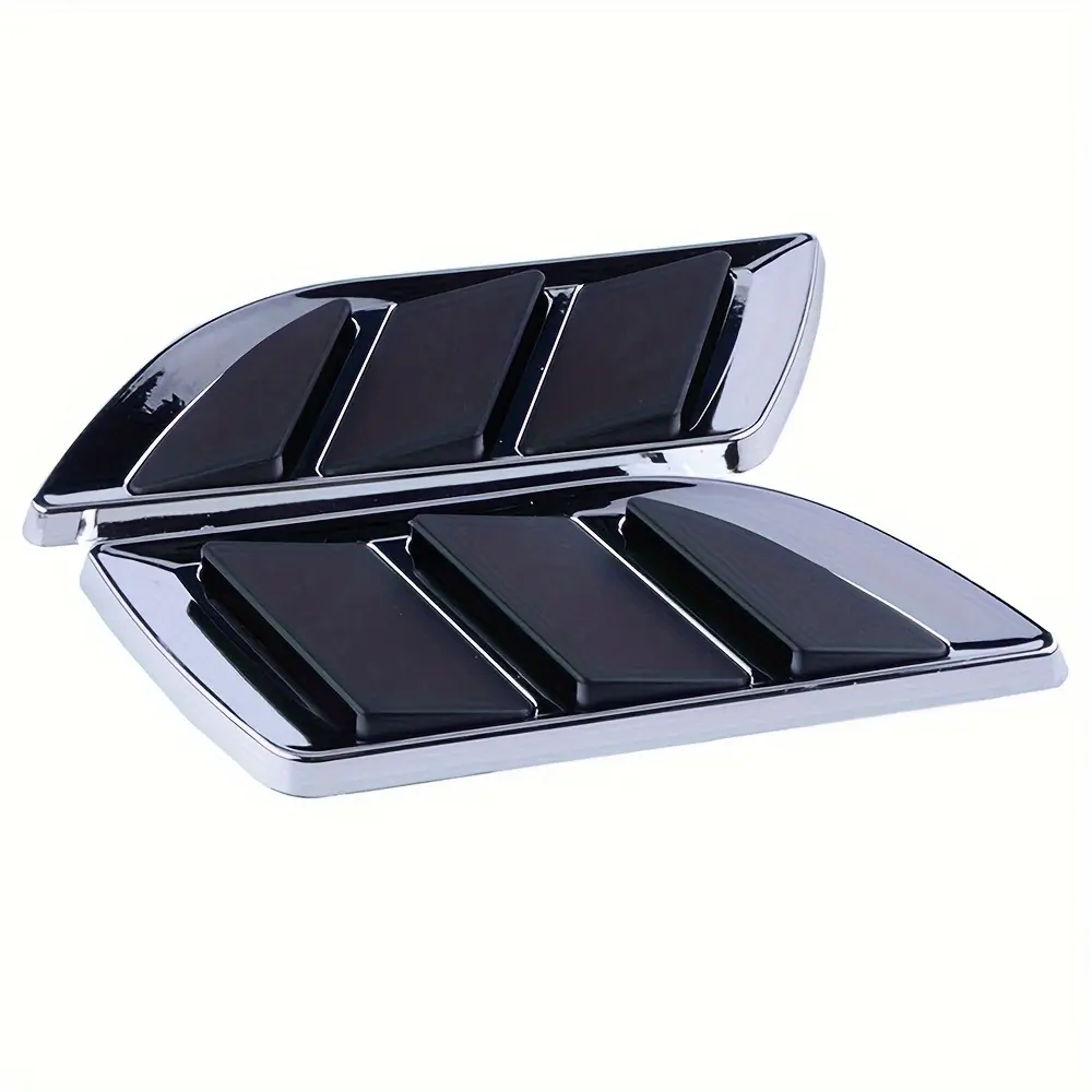 Car shark gill body decoration parts, engine hood air outlet+side fake air inlet modification decoration parts, car appearance upgrade parts, Car Ornament, Car Accessories