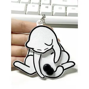 [Stress Relief Toys] Cute Rotating Cat Egg Keychain Kawaii, Keychain For Bags, Stress Relief Accessory, Perfect Gift for Couples, Fun Backpack Charm, Unique Toy for All Seasons