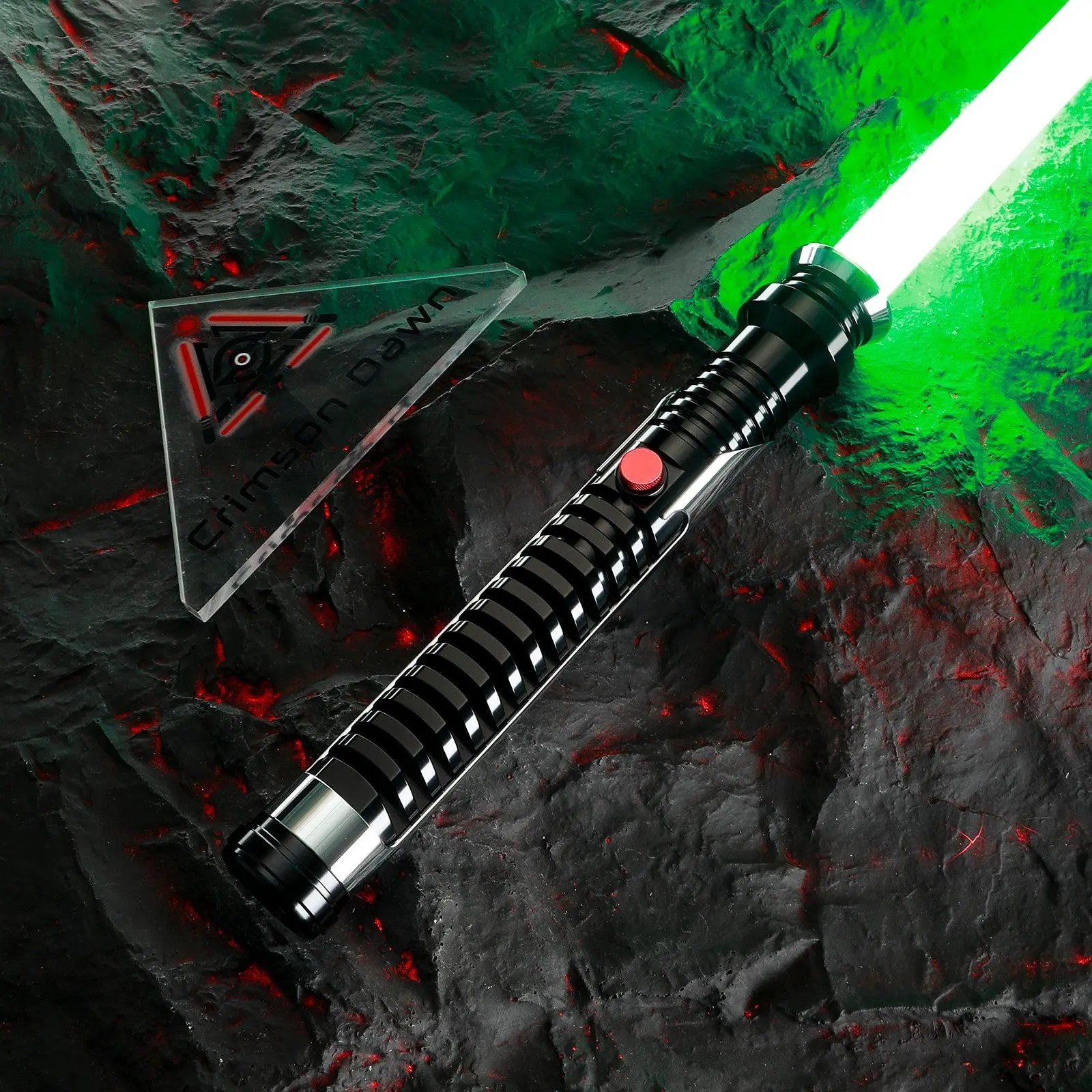 Crimson Dawn Consular Lightsaber – Custom Metal Hilt Dueling Saber