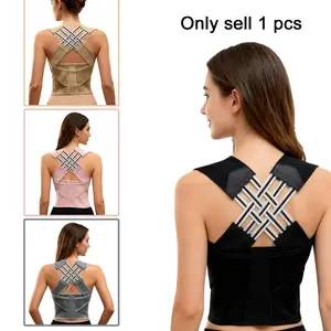 Posture Correction Belt for Teenagers, Adjustable Back Support Shoulder Strap Vest for Men & Women, Hunchback Correction & Improve Posture for Home & Office