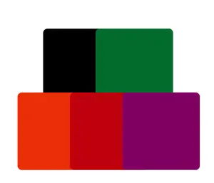 Creality  12x12x1/8'' Intelligent Recognition Opaque Glossy Colorful Acrylic Sheets - 10pcs