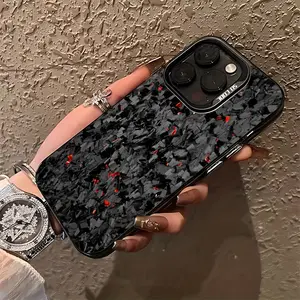 Phone Case - Protective Case Made of Forged Carbon Fiber for Iphone Including The for Apple 15 Pro Max And Others