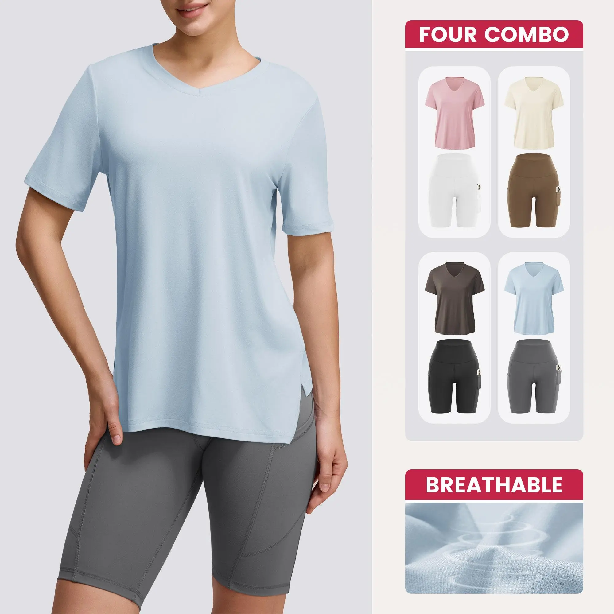 SHOWITTY Womens Two Piece Lounge Sets Casual Basic Summer Outfits 2 Piece Short Matching Clothing Set