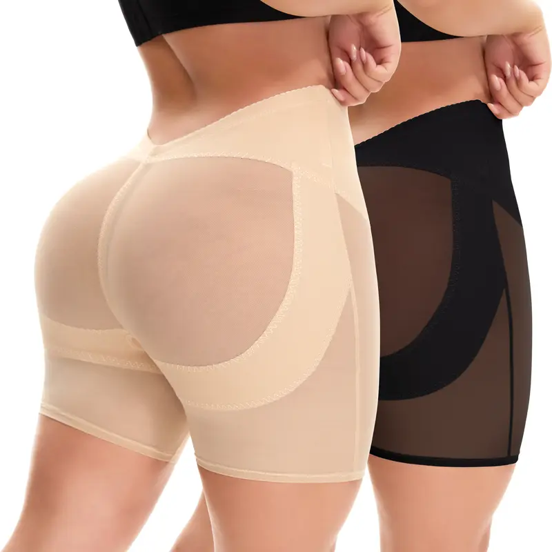 Low Back Shapewear Shorts for Women Tummy Control Panties, Seamless Backless Body Shaper, Butt Lifting Invisible Womenswear Underwear