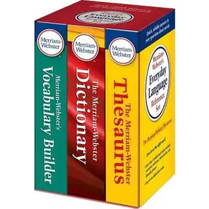 Merriam-Webster's Everyday Language Reference Set: Includes: The Merriam-Webster Dictionary, the Merriam-Webster Thesaurus, and the Merriam-Webster Vo -- Merriam-Webster, Mixed Media Product