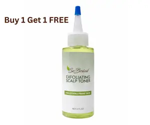 Se-Brazil Exfoliating Scalp Toner 4oz for Dry, Flaky Scalp