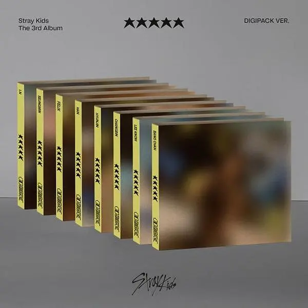 Stray Kids – 5-STAR (Digipack Ver.) — Choosable Member Cover (CD + 24p Photobook + Photocard)