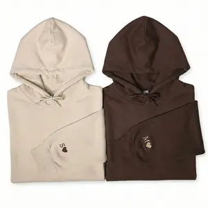 Custom Embroidered Initial Heart On Sleeve Sweatshirt, Personalized Couple Embroidered Hoodie, Matching Couples Sweatshirt, Anniversary Gifts, Birthday or Holiday