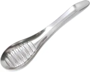 Stainless Steel Ginger Grating Spoon 1/30pcs Manual Garlic Masher Kitchen Gadget for Mash Garlic and Ginger Durable Cookware Accessories High Quality