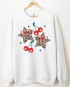 Leopard Stars Graphic Top