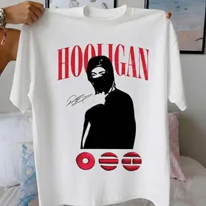 Arirang 2026 Concert Graphic Shirt, Korean Live Hooligan Meme Tee, Jiin Hooligan Funny Fan Gift Unisex T-Shirt Hoodie Sweater, Everyday Wear, No Fuss Style, Layer-Friendly, Works in Any Weather