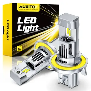 For 2004-2014 Ford F150 LED Headlight Bulbs-H13/9008 High/Low Beam LED Bulbs, 48000LM 6500K Cool White 800% Brighter,60,000Hrs Long Service Life with 20000RPM Cooling Fans,CANBUS Ready,No Flickering,Pack of 2