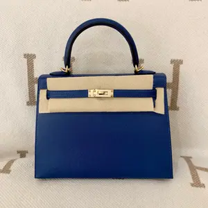 Pre-owned HERMÈS Leather tote bags Hermes Kelly 25 Madame Hanada (cr0912a0)