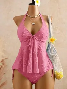 Women's Fashion Tankini Swimsuit, Stylish Two-Piece Swimwear, Comfortable Beachwear, Perfect for Pool Parties and Vacations