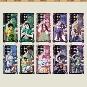 NganGee Anime-Style Case for Samsung Galaxy S22-S25, S22PLUS-S25PLUS, S22ULTRA-S25ULTRA with Vibrant Character Artwork QZLR1-10 Perfect Fit for Anime Fans