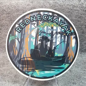 3-in-1 DIY Sticker - Redneckayak Custom Vinyl Decal, Decorative Adhesive Sticker for Scrapbooking & Stamping Hobbies, Custom Decal