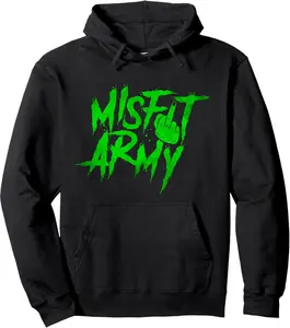 Official Misfit Army Logo Pullover Hoodie